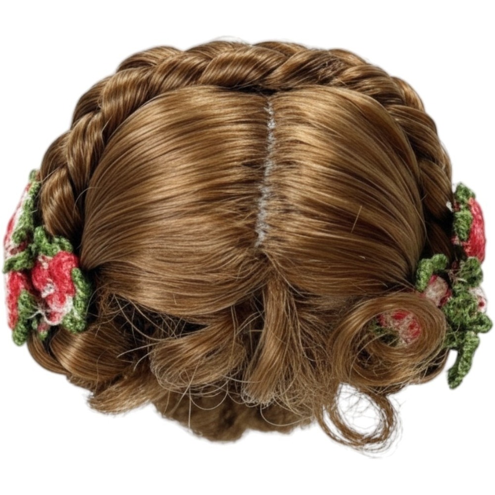 Monique Collection Synthetic Mohair  sheila wig auburn sz 5-6 New nib beautiful
